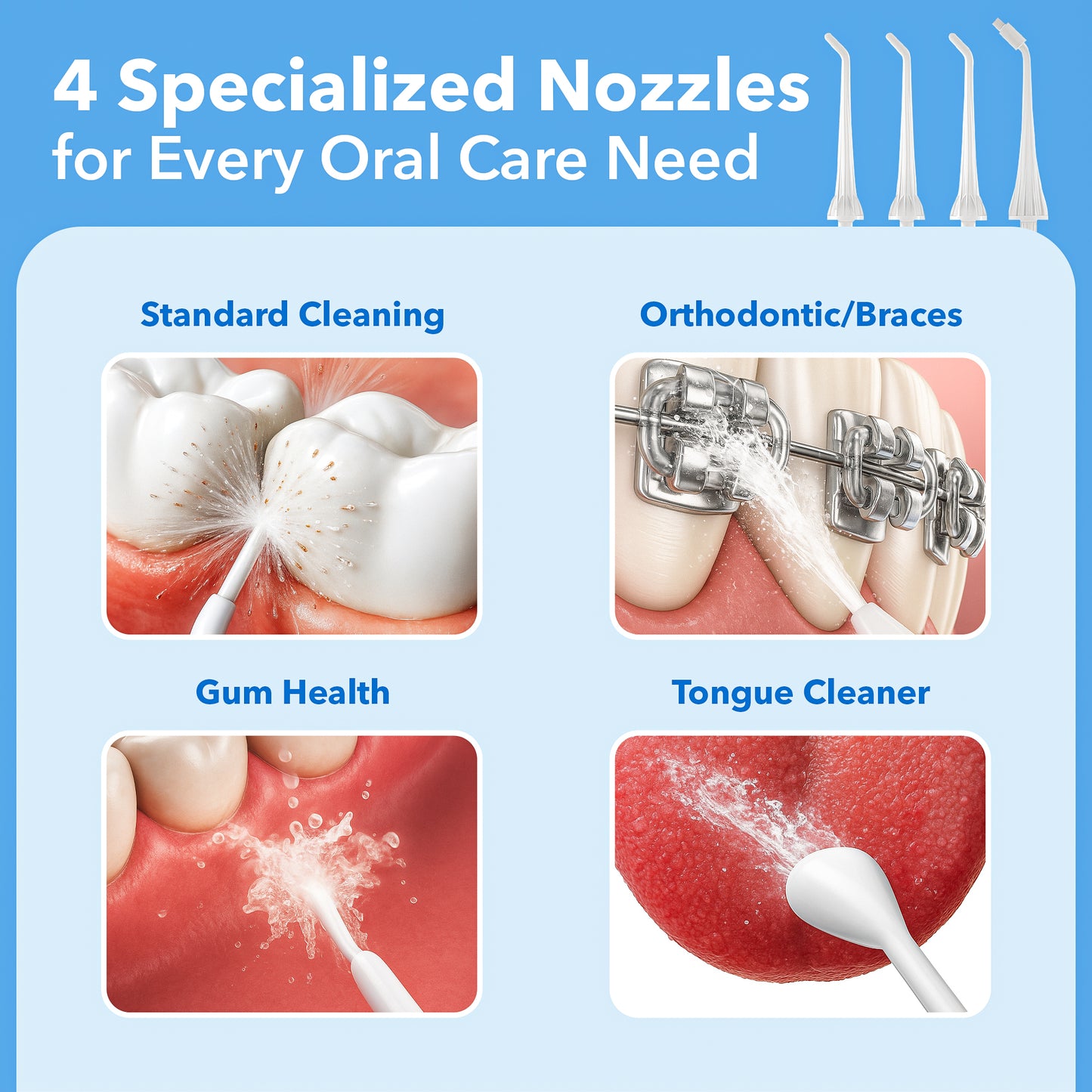AquaSmile™ Dental Water Flosser