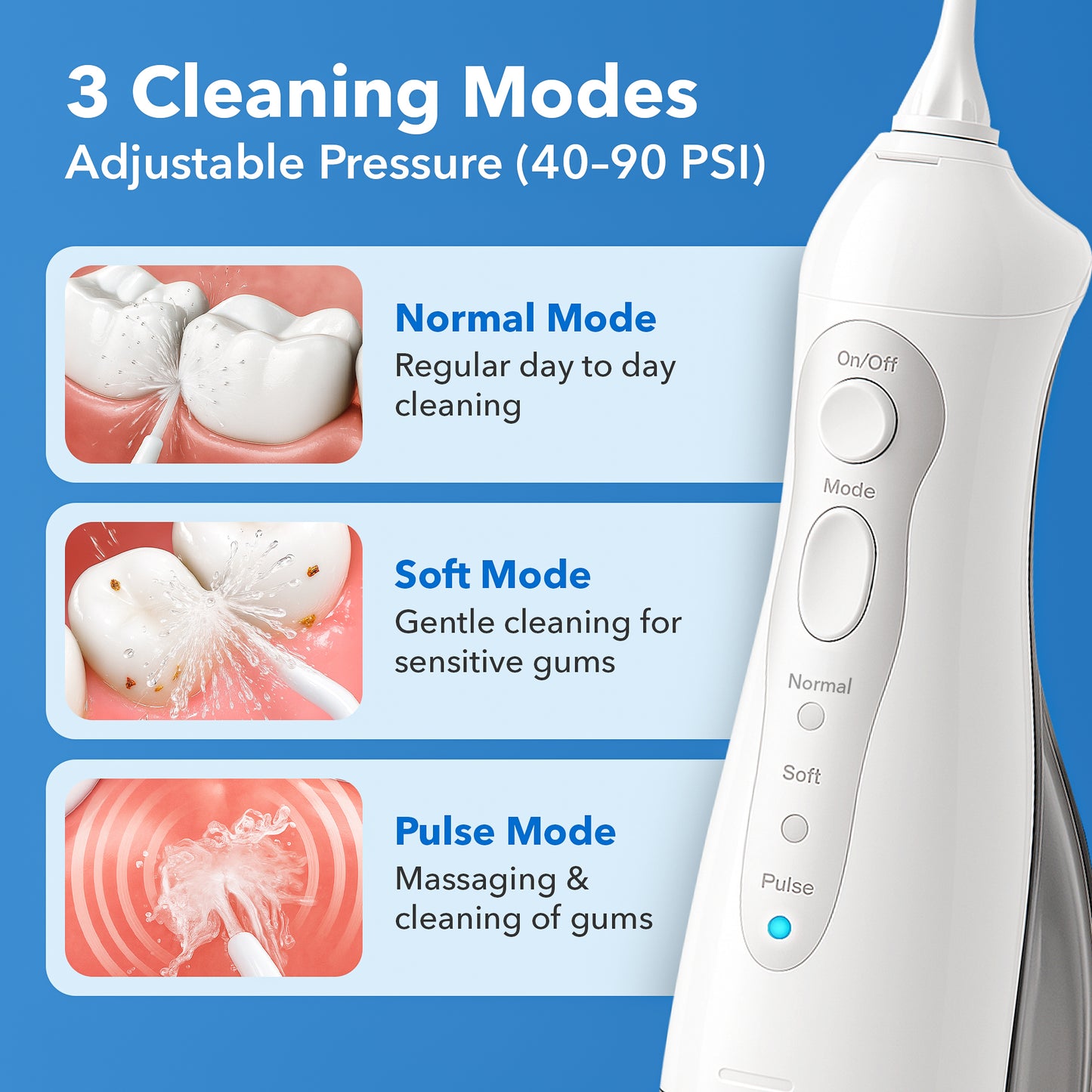 AquaSmile™ Dental Water Flosser