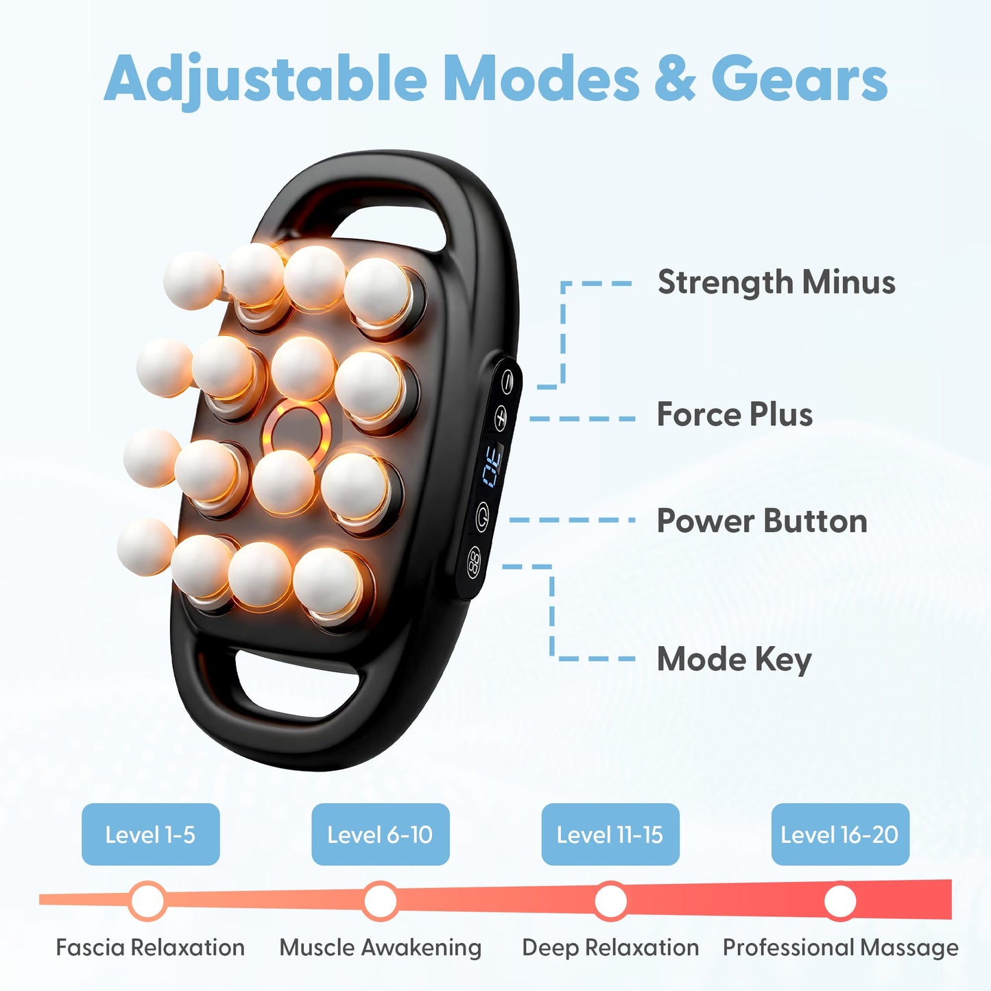 LoomaPulse™ 16-Head Deep Tissue Massager