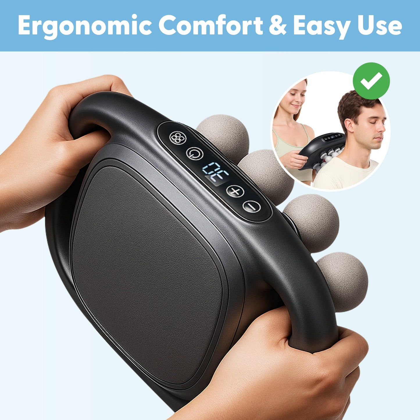 LoomaPulse™ 16-Head Deep Tissue Massager