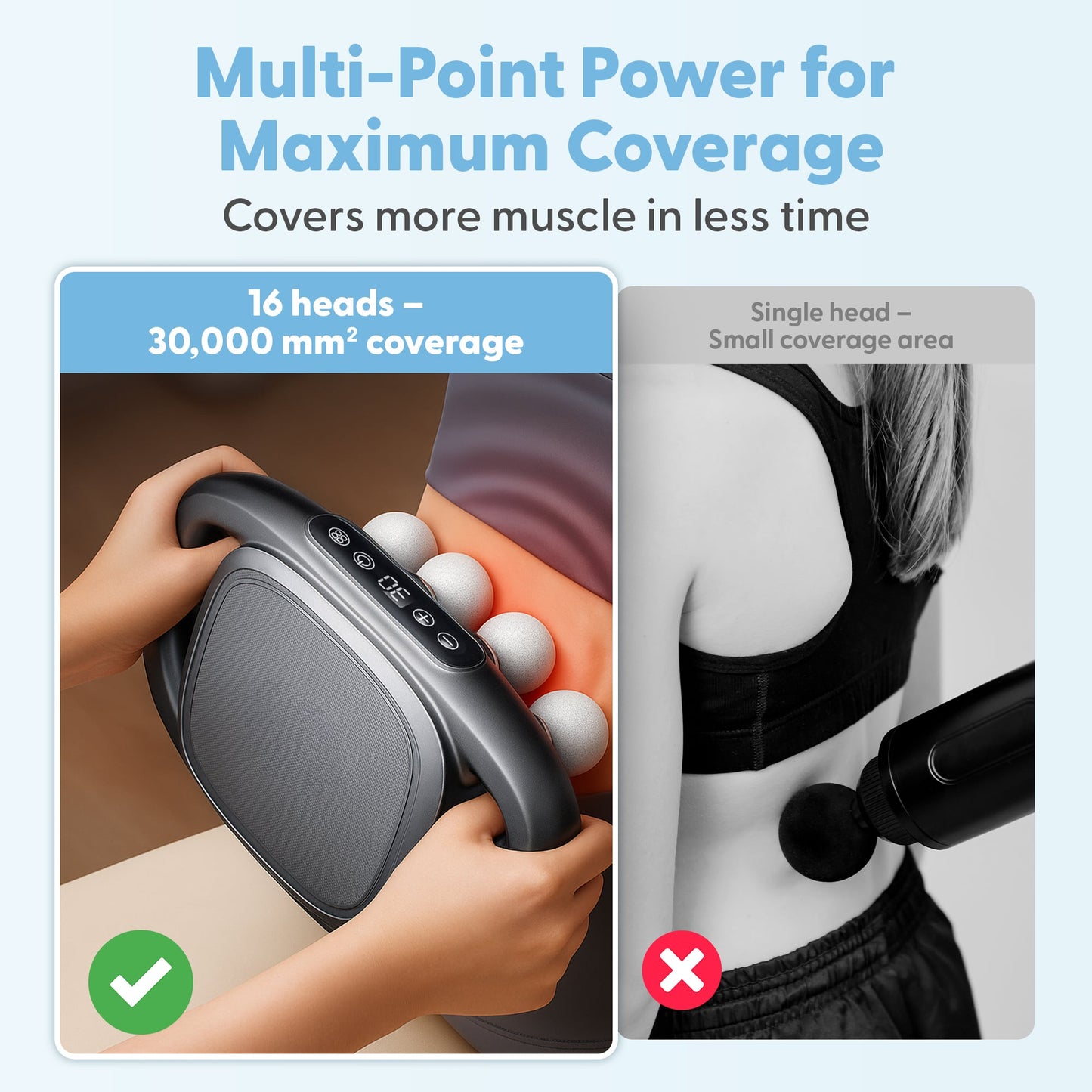 LoomaPulse™ 16-Head Deep Tissue Massager