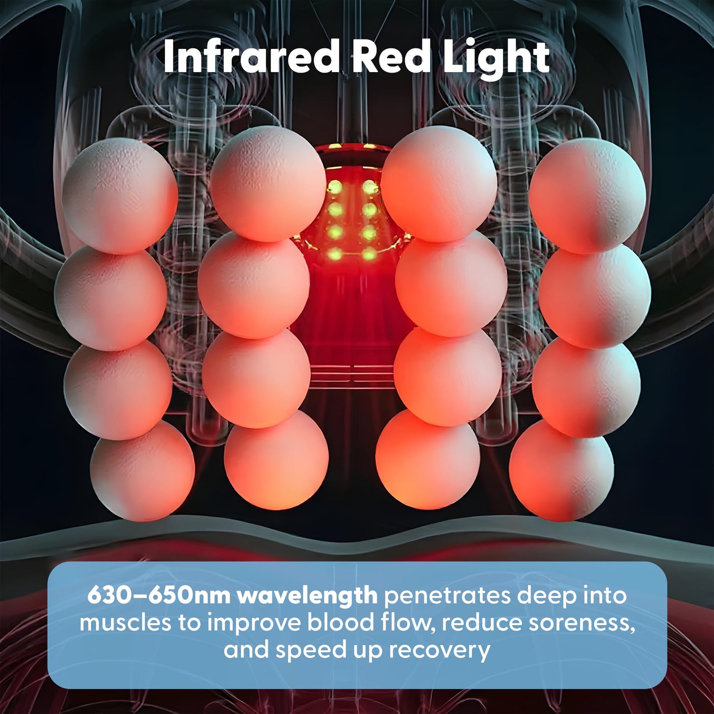 LoomaPulse™ 16-Head Deep Tissue Massager