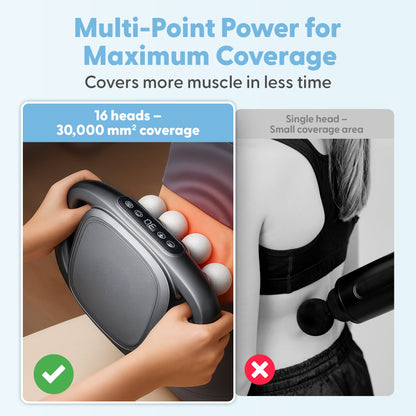 LoomaPulse™ 16-Head Deep Tissue Massager